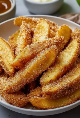 Air Fryer Apfel-Fries: Knuspriger Snack – Schnell & Einfach