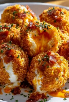 Buffalo Chicken Putenspeck Mozzarella Bombs
