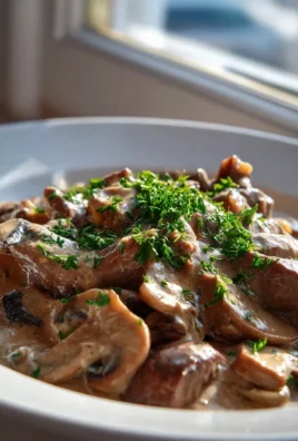 Cremiges Rindergeschnetzeltes in Pilzrahmsauce – schnell & lecker!