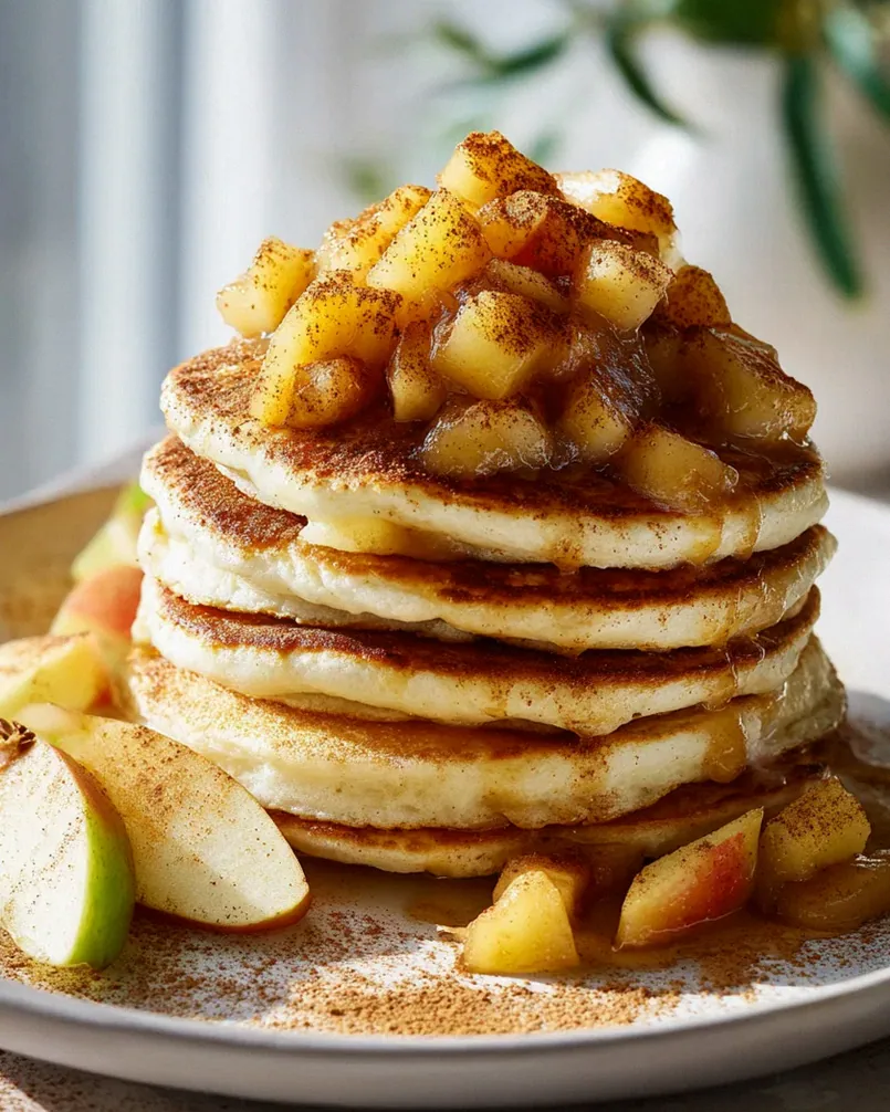 Fluffige Quark-Pfannkuchen mit Zimt – Schritt 1