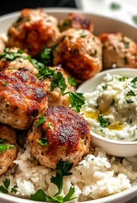 Griechische Hähnchenfleischbällchen für jeden Anlass
