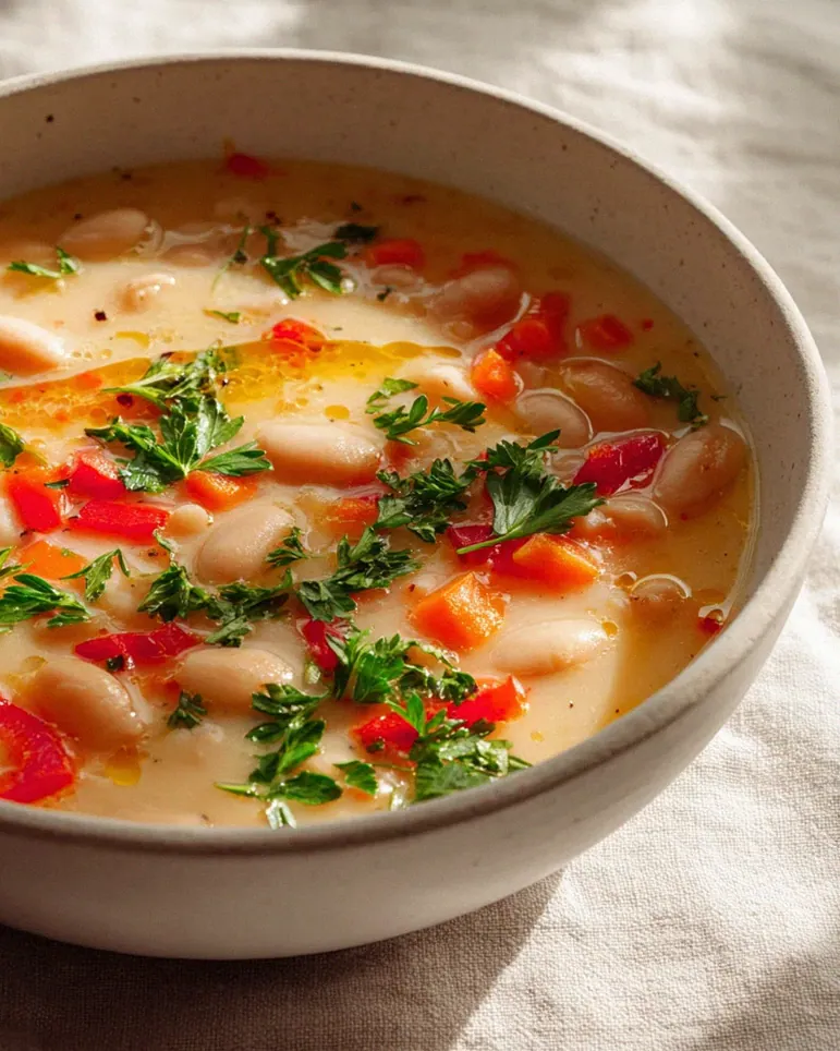 Jani Me Fasule: Traditionelle Albanische Weisse Bohnensuppe