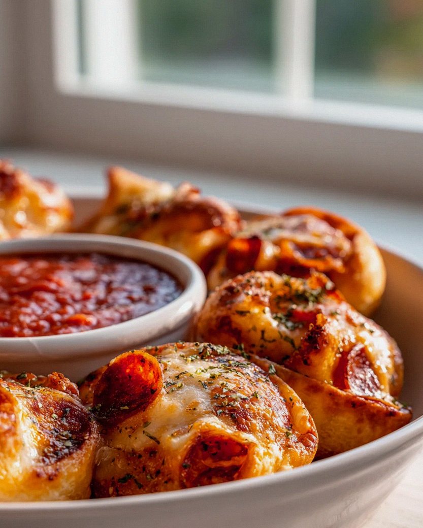 Knusprige Air Fryer Pizzabrötchen: Dein Lieblingssnack!