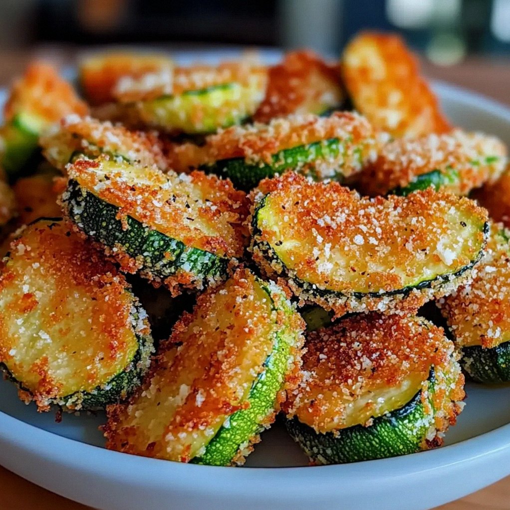 Knusprige Zucchini-Bites für gesunde Snacks