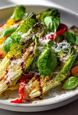 Leckerer Gegrillter Salat: Parmesan, Balsamico – Jetzt probieren!