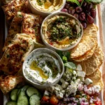 Mediterraner Brunch: Köstliche Boards, Dips & Fladenbrote