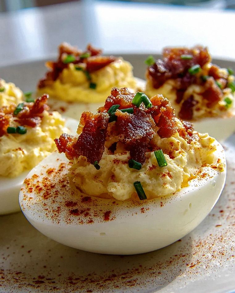 Million Dollar Beef Putenspeck Deviled Eggs – Ein Genuss für Feinschmecker – Schritt 2