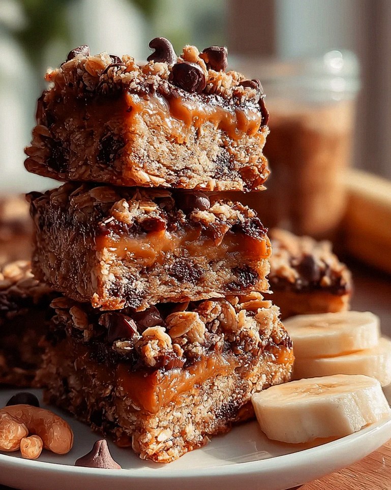 Nussige Bananen Hafer Riegel: Dein gesunder Snack für jeden Tag