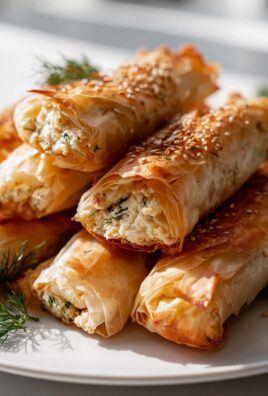 Ofen Feta Röllchen: Einfach, cremig & unwiderstehlich!
