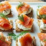 Raffinierte Lachs-Canapés: Perfekt für jede Feier!