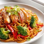 Sticky Garlic Chicken Noodles – Das ultimative Rezept!